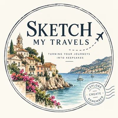 Sketch My Travels logo